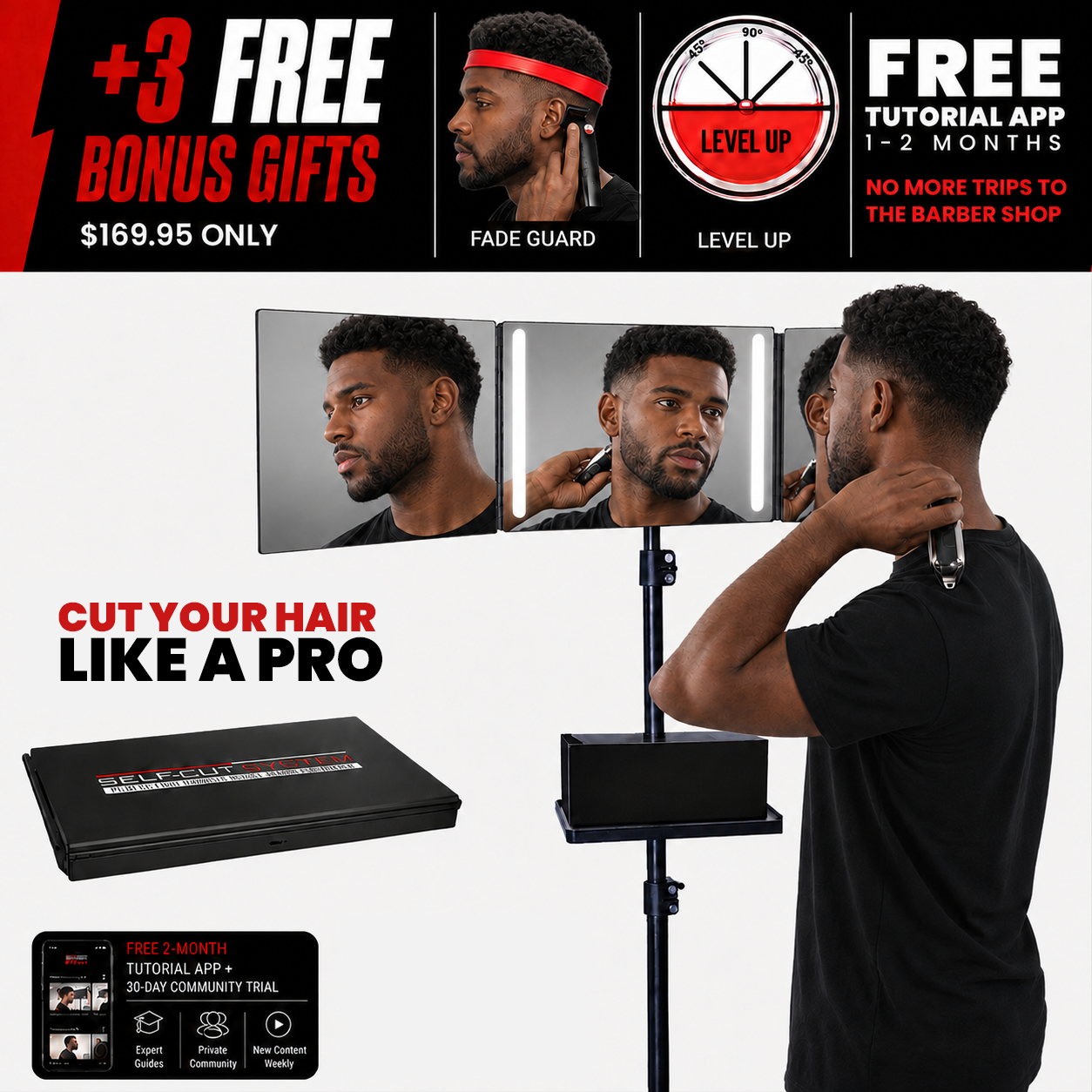 Self-Cut System Angel Lights Basic – Classic Haircut