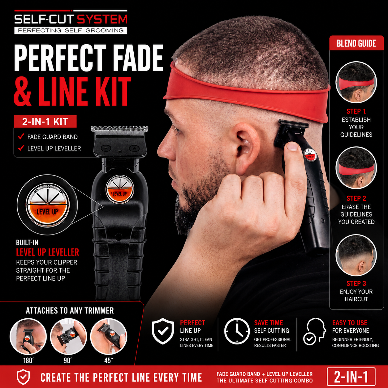 Self-Cut System 3.0 LED Mirror – Classic Haircuts